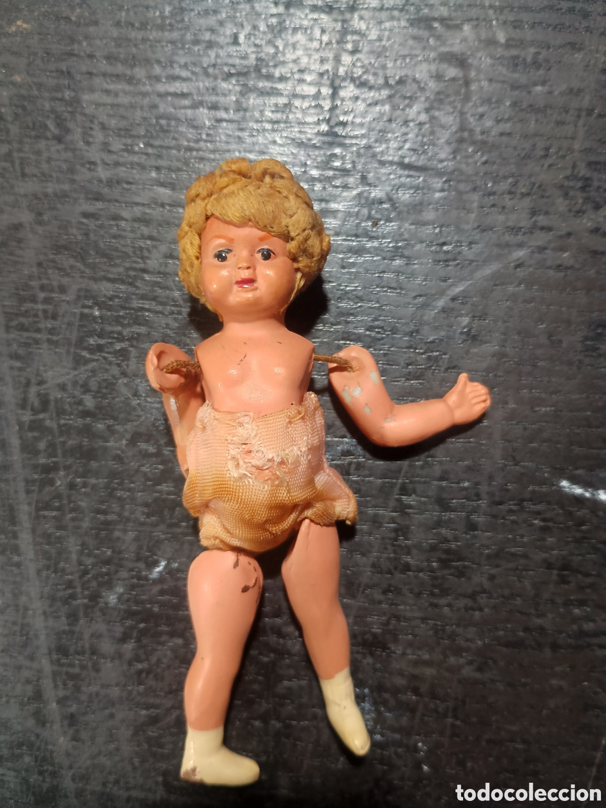 Casas de mu&ntilde;ecas: Peque&ntilde;a mu&ntilde;eca descosco material - Foto 1