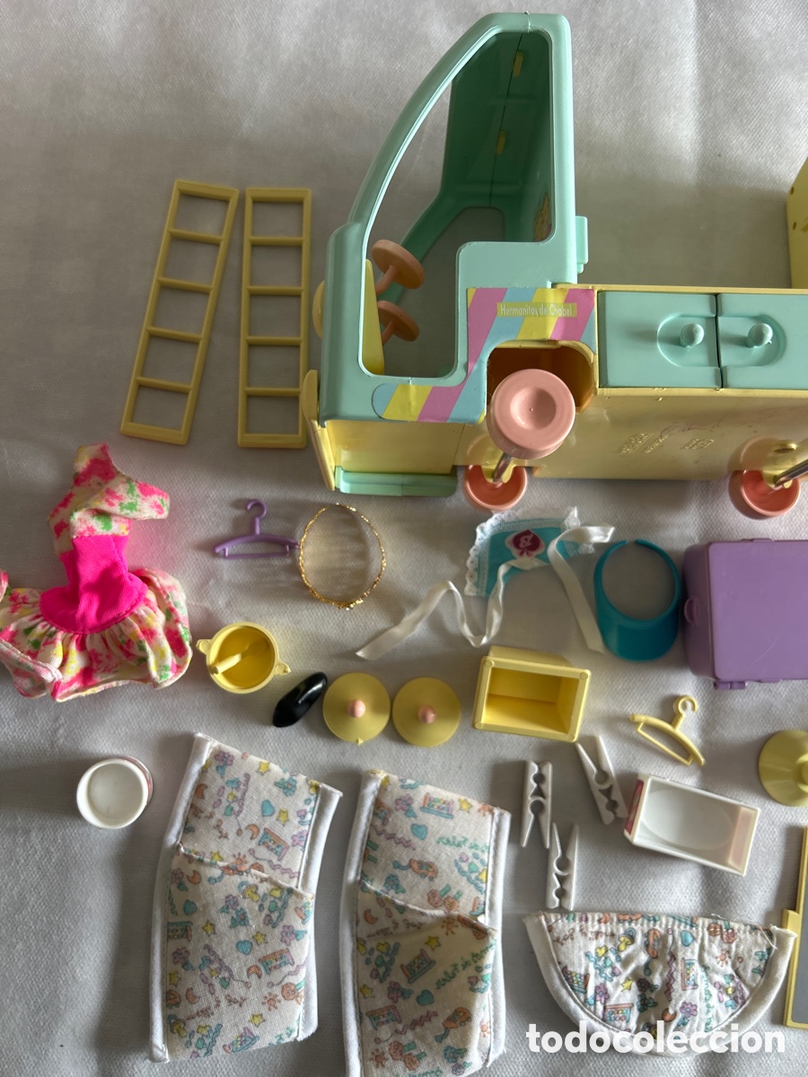 Casas de mu&ntilde;ecas: Minib&uacute;s transformable Mellizos hermanitos Chabel - Foto 4