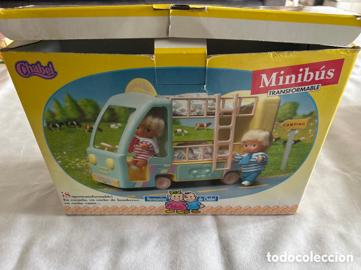 Casas de mu&ntilde;ecas: Minib&uacute;s transformable Mellizos hermanitos Chabel - Foto 7