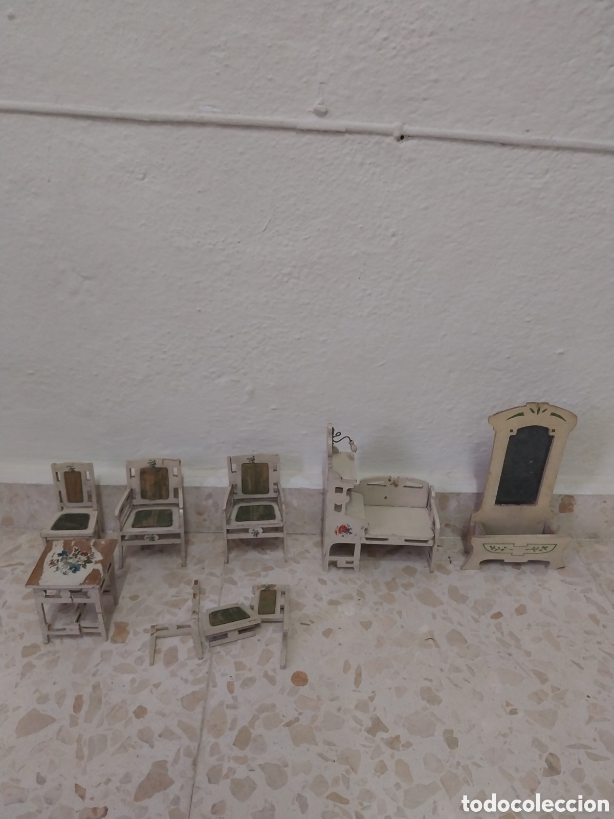 Casas de mu&ntilde;ecas: Mobiliario madera para casa - Foto 1