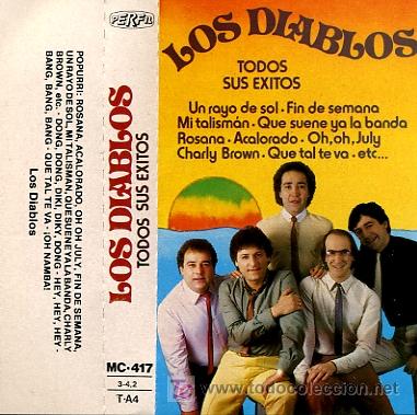 Casetes antiguos: Los Diablos - Todos sus &eacute;xitos - 1986 - Foto 1