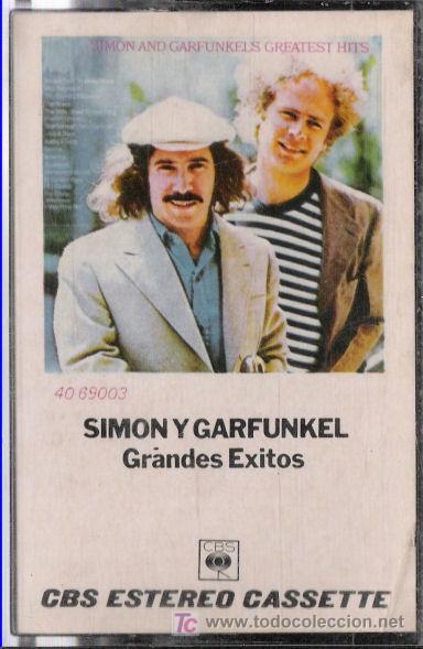Casetes antiguos: SIMON Y GARFULKEN. GRANDES EXITOS. CBS. 1972. - Foto 1