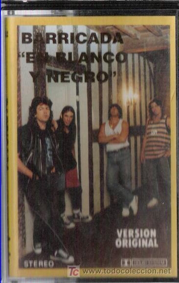 Casetes antiguos: BARRICADA. EN BLANCO Y NEGRO. POLYGRAM. 1992. - Foto 1