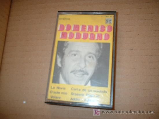 Casetes antiguos: casete de domenico modugno - Foto 1