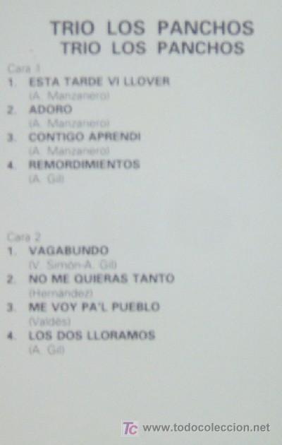 Casetes antiguos: LOS PANCHOS GRANDES EXITOS CASE-110 - Foto 2