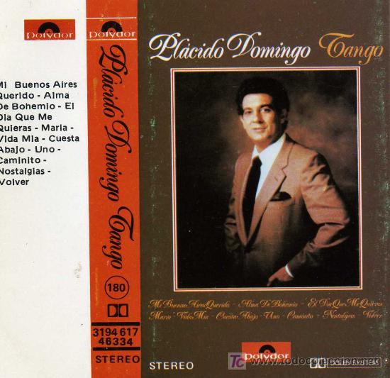 Casetes antiguos: PLACIDO DOMINGO - TANGO (1981) - Foto 1