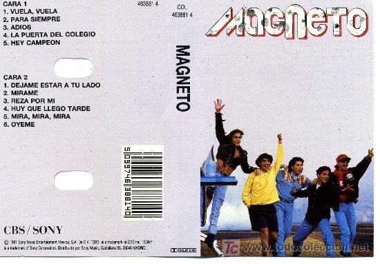 Casetes antiguos: MAGNETO - MAGNETO (1992) - Foto 1
