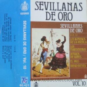 Casetes antiguos: SEVILLANAS DE ORO VOL. 10 - Foto 1