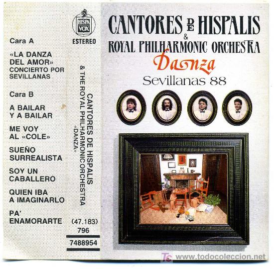 Casetes antiguos: CANTORES DE HISPALIS & ROYAL PHILHARMONIC ORCHESTRA CASE- 343 ,2 - Foto 1