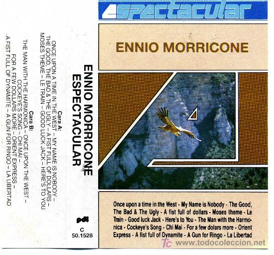 Casetes antiguos: ENNIO MORRICONE - ESPECTACULAR (1988) - Foto 1