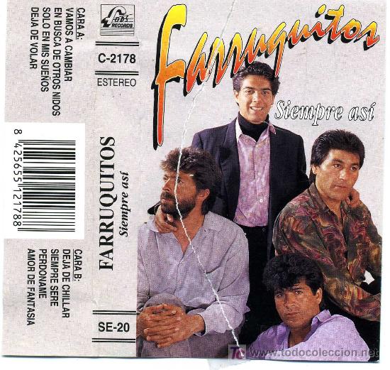Casetes antiguos: FARRUQUITOS - SIEMPRE ASI (1995) CASE- 456 - Foto 1