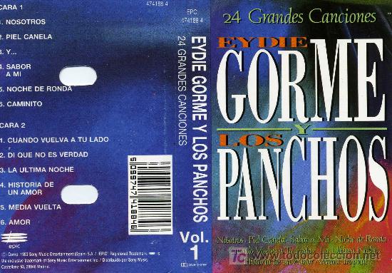 Casetes antiguos: 24 GRANDES EXITOS EYDE GORME Y LOS PANCHOS - Foto 1