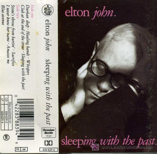Casetes antiguos: ELTON JOHN SLEEPING WITH THE PAST - Foto 1