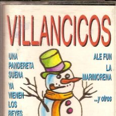 Casetes antiguos: 'VILLANCICOS - VOL. 4'. CASSETTE ORIGINAL.