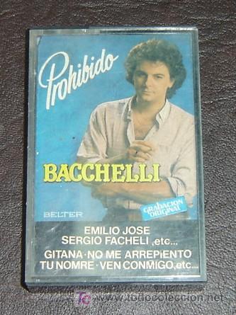 Casetes antiguos: PROHIBIDO - BACCHELLI - K-7 CINTA CASSETTE - Foto 1