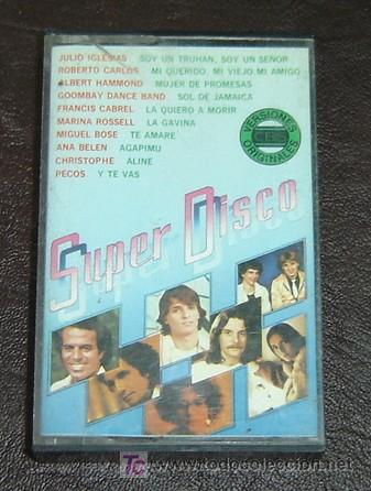Casetes antiguos: SUPER DISCO - K-7 CINTA CASSETTE - Foto 1