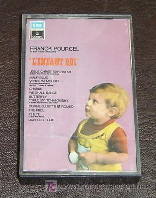Casetes antiguos: FRANCK POURCEL - LENFANT ROI - K-7 CINTA CASSETTE - Foto 1