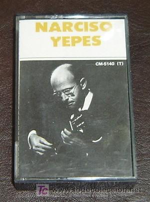 Casetes antiguos: NARCISO YEPES - K-7 CINTA CASSETTE - Foto 1