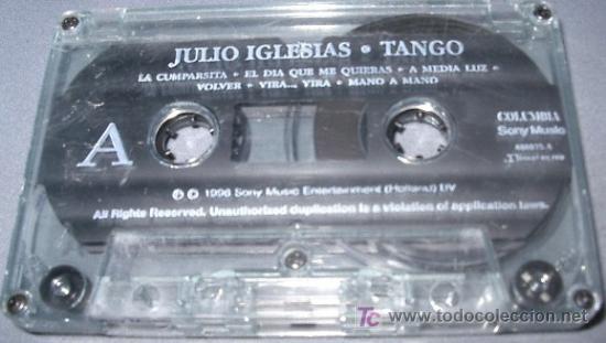 Casetes antiguos: julio iglesias - tango - Foto 1