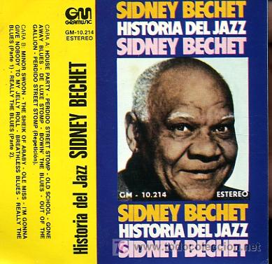 Casetes antiguos: Sidney Bechet - Historia del Jazz - 1974 - Foto 1