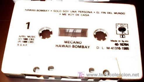 Casetes antiguos: mecano  hawai-bombay - Foto 1