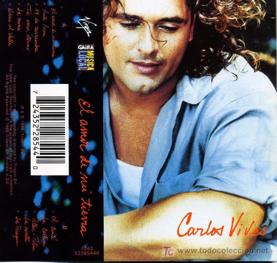 Carlos Vives El Amor De Mi Tierra 1999 Sold Through Direct Sale 7486172