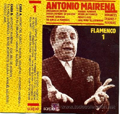 Casetes antiguos: ANTONIO MAIRENA FLAMENCO 1 - Foto 1