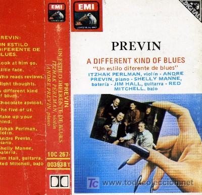 Casetes antiguos: PREVIN  A DIFFERENT KIND OF BLUES - Foto 1
