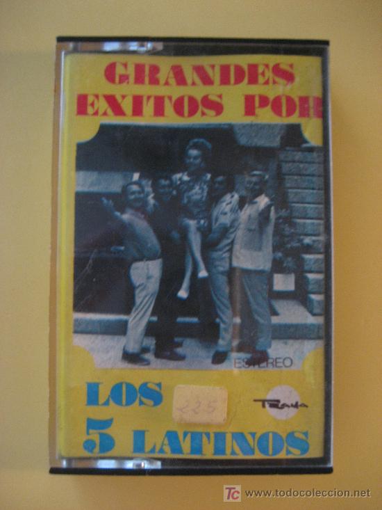Casetes antiguos: LOS 5 LATINOS : GRANDES EXITOS - Foto 1