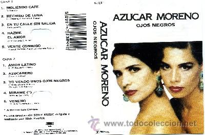 Casetes antiguos: AZUCAR MORENO  OJOS NEGROS - Foto 1