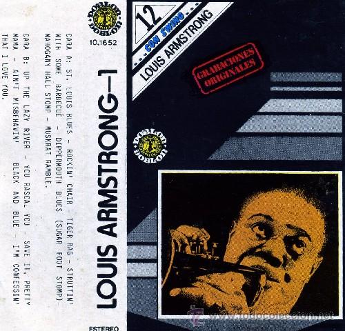 Casetes antiguos: LOUIS ARMSTRONG I  ....CON SWING...VOL 12 - Foto 1
