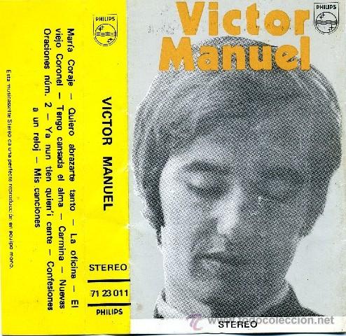 Casetes antiguos: VICTOR MANUEL - Foto 1