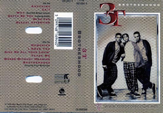 Casetes antiguos: 3T - BROTHERHOOD (1995) - Foto 1
