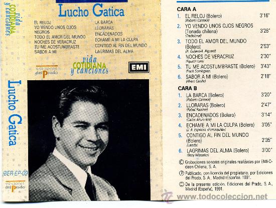 Casetes antiguos: LO MEJOR DE LUCHO GATICA (1990) - Foto 1