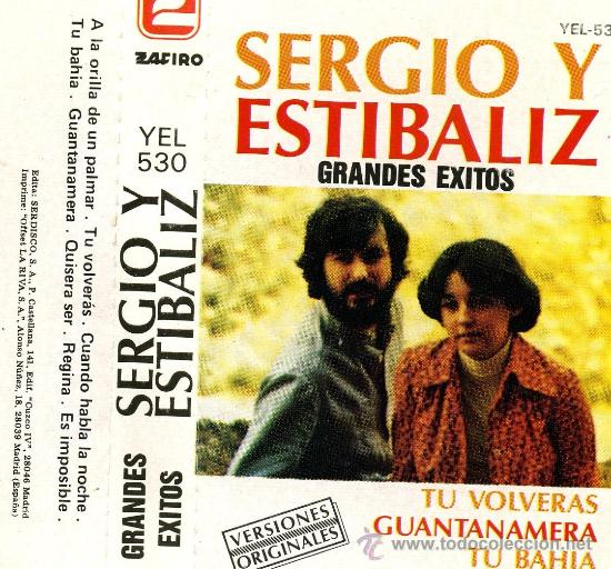 Casetes antiguos: SERGIO Y ESTIBALIZ   GRANDES EXITOS - Foto 1