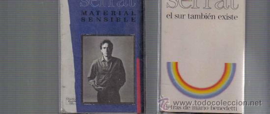 Casetes antiguos: SERRAT - 2 CASETES ORIGINALES - Foto 1