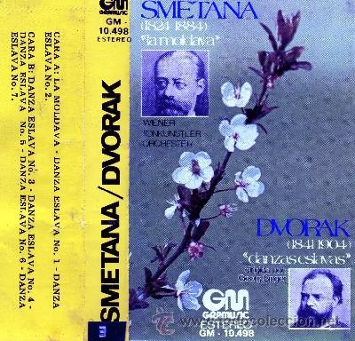 Casetes antiguos: SMETANA / DVORAK - Foto 1