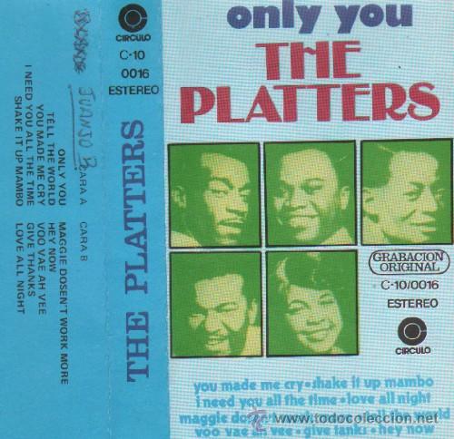 Casetes antiguos: ONLY  YOU   THE PLATTERS - Foto 1