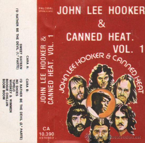 Casetes antiguos: JOHN LEE HOOKER & CANNED HEAT VOL. 1 - Foto 1