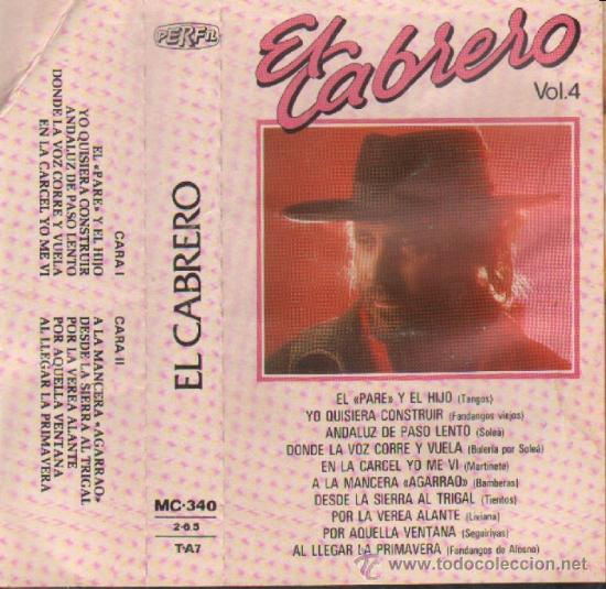 Casetes antiguos: EL CABRERO - EL CABRERO - Foto 1