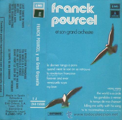 Casetes antiguos: FRANCK POURCEL Y SU GRAN ORQUESTA CASE- 2099 - Foto 1