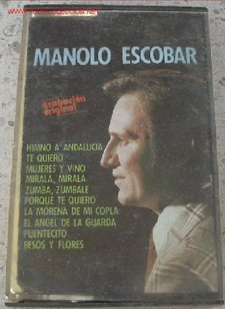 Casetes antiguos: CASSETTE - manolo escobar - Foto 1