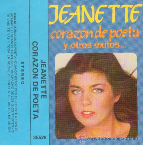 Casetes antiguos: JEANETTE   CORAZON DE POETA Y OTROS EXITOS - Foto 1