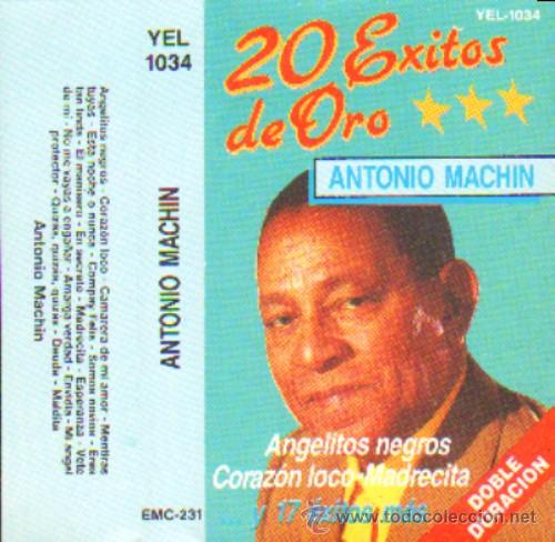 Casetes antiguos: 20 EXITOS DE ORO   ANTONIO MACHIN - Foto 1