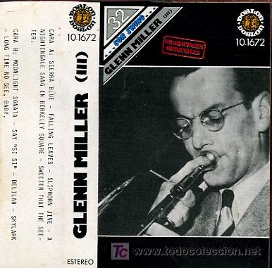 Casetes antiguos: Glenn Miller - 11 temas de 1984 - Foto 1