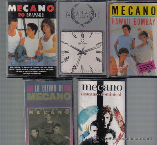 Casetes antiguos: 5 CASETES DEL GRUPO MECANO - Foto 1