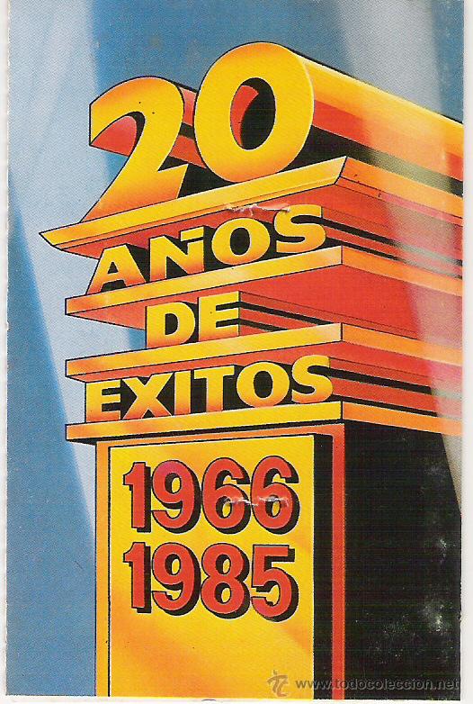 Casetes antiguos: 20 A&Ntilde;OS DE EXITOS  1966-1985 - Foto 1