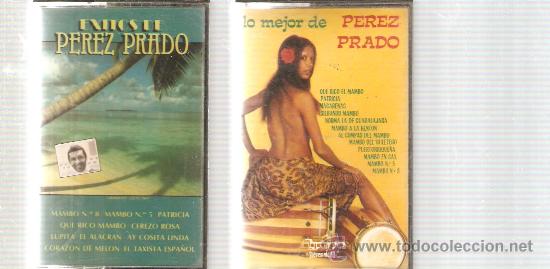 Casetes antiguos: 2 CASETES DE PEREZ PRADO : LO MEJOR + EXITOS - Foto 1