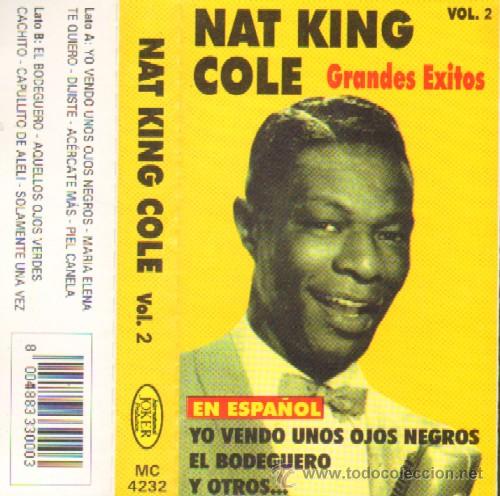 Casetes antiguos: NAT KING COLE. GRANDES EXITOS  VOL 2 (CASE-2383) - Foto 1