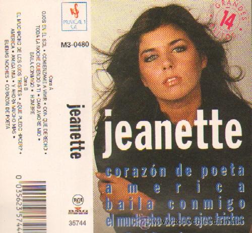 Casetes antiguos: JEANETTE   CORAZON DE POETA - Foto 1